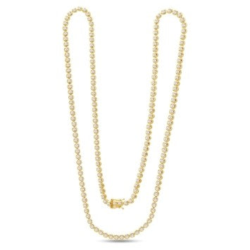 10 Karat All Yellow Gold 8.25 Carat Diamonds Buttercup Chain-1025244-ALY