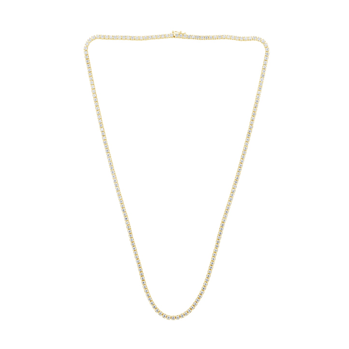 10 Karat Yellow Gold 7.16 Carat Diamonds Classic Chain-1429019-YG