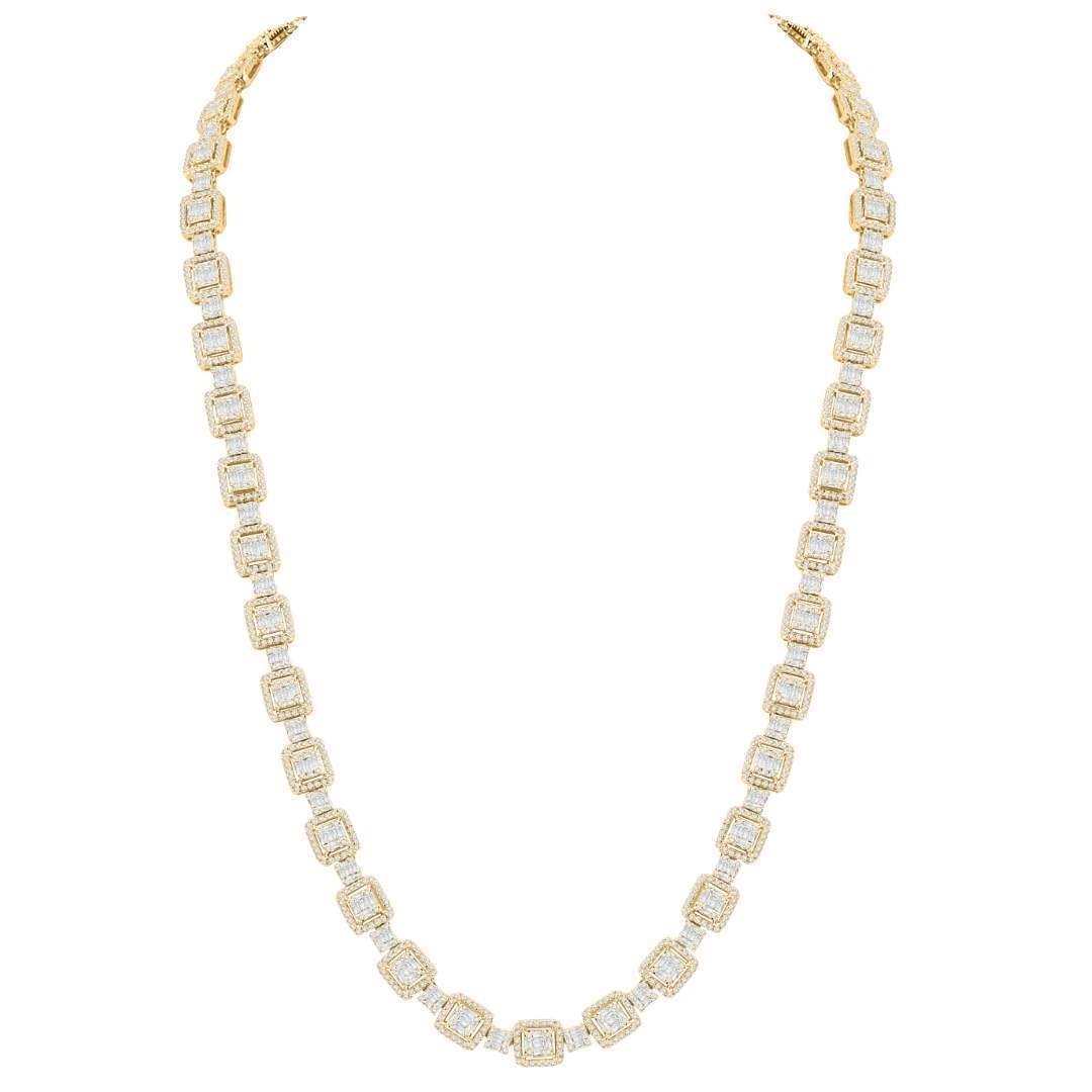 10 Karat Yellow Gold 11.00 Carat Diamonds Fashion Chain-1432075-YG