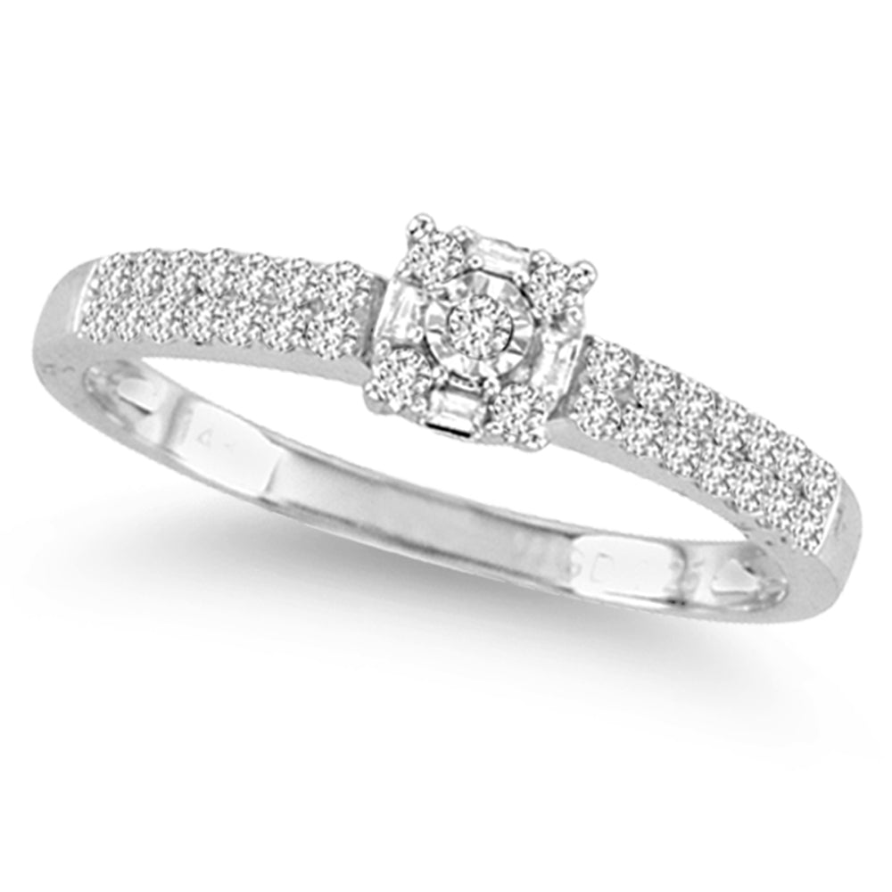 14K 0.25CT Diamond RING.
