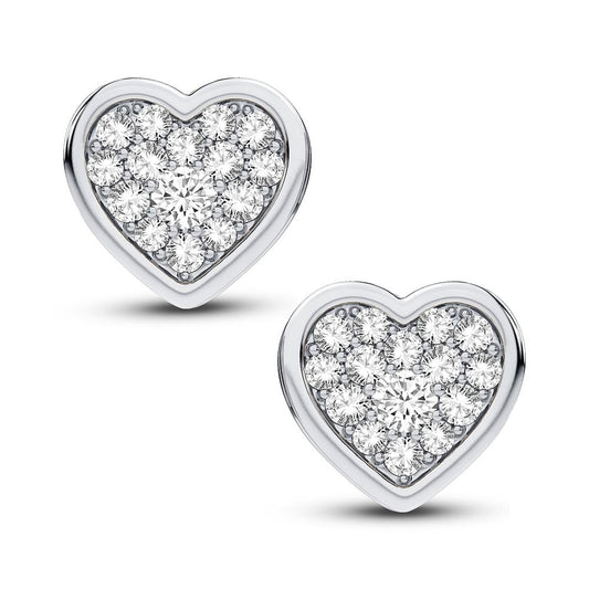 14K 0.33CT DIAMOND EARRING