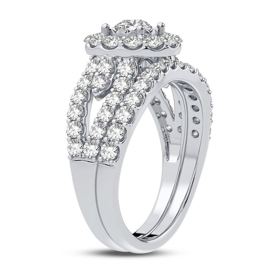 10K 1.75CT DIAMOND BRIDAL RING