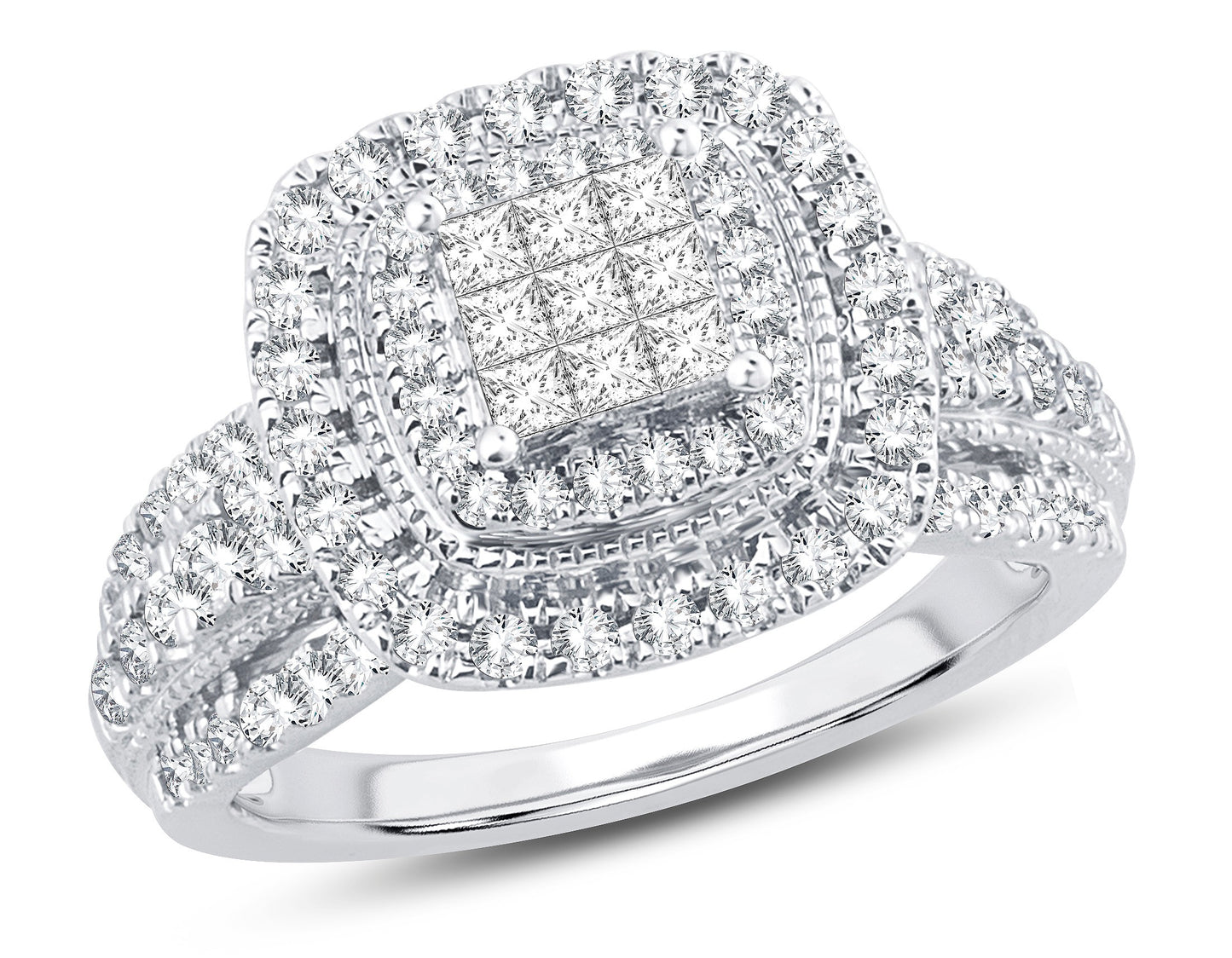 10K 1.00ct Diamond Ring