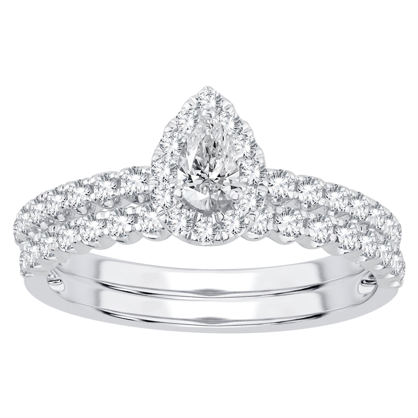 14K 0.75CT Diamond Bridal Ring