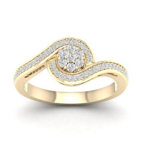 10K 0.25CT D-RING LDS RDS