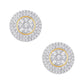10 Karat Yellow Gold 0.53 Carat Diamonds Round Earrings-0125406-YG