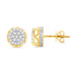 10 Karat Yellow Gold 0.15 Carat Diamonds Round Earrings-0126751-YG