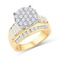 10 Karat Yellow Gold 0.50 Carat Diamonds Round Ladies Ring-0226057-YG