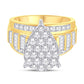 10 Karat Yellow Gold 2.00 Carat Diamonds Pear Ladies Ring-0226255-YG (Size 9)
