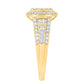 10 Karat Yellow Gold 1.00 Carat Diamonds Oval Ladies Ring-0229951-YG