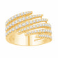 10 Karat Yellow Gold 1.15 Carat Diamonds Fashion Ladies Ring-0232490-YG