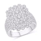 10 Karat White Gold 2.11 Carat Diamonds Fashion Men's Ring-0325869-WG
