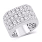 10 Karat White Gold 3.00 Carat Diamonds Fashion Men's Ring-0325935-WG