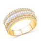 10 Karat All Yellow Gold 1.86 Carat Diamonds Classic Men's Ring-0326048-ALY