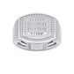 10 Karat White Gold 1.00 Carat Diamonds Classic Men's Ring-0327007-WG