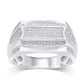 10 Karat White Gold 0.33 Carat Diamonds Fashion Men's Ring-0329864-WG