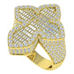10 Karat Yellow Gold 3.02 Carat Diamonds Fashion Men's Ring-0330003-YG