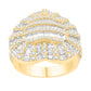 10 Karat Yellow Gold 2.00 Carat Diamonds Heart Men's Ring-0332080-YG