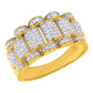 10 Karat Yellow Gold 1.32 Carat Diamonds Men's Ring-0340002-YG