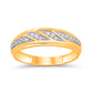 10 Karat Yellow Gold 0.33 Carat Diamonds Oval Trio Set-0429150-YG