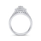 14K 1.00CT Diamond Bridal Ring
