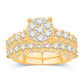 10 Karat All Yellow 2.95 Carat Diamonds Bridal Ring-0532695-ALY