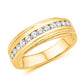 10 Karat Yellow Gold 0.75 Carat Diamonds Men's Band-0625080-YG