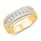 10 Karat Yellow Gold 0.70 Carat Diamonds Men's Band-0625828-YG