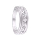 10 Karat White Gold 1.00 Carat Diamonds Classic Men's Band-0625914-WG-L