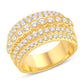 10 Karat All Yellow Gold 2.00 Carat Diamonds Designer Men's Band-0625921-ALY
