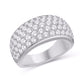 10 Karat White Gold 2.00 Carat Diamonds Classic Ladies Band-0725927-WG