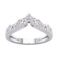 10 Karat White Gold 0.25 Carat Diamonds Fancy Ladies Band-0727117-WG