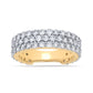 10 Karat Yellow Gold 2.49 Carat Diamonds Classic Ladies Band-0750003-YG