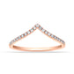 10 Karat Rose Gold 0.14 Carat Diamonds Fashion Ladies Band-0750006-RG