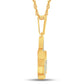 10 Karat Yellow Gold 0.36 Carat Diamonds Stars HipHop Pendant-1026334-YG