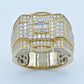 10K 2.84-2.98CT D-MENS RING