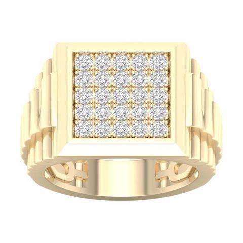 10KT 1.00CT D-MENS RING