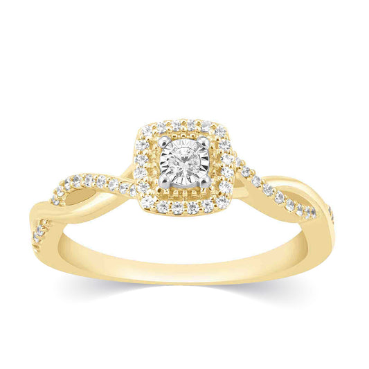 10K 0.20-0.21CT D-LADIES RINGS