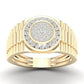 10K 0.50CT D-MENS RINGS