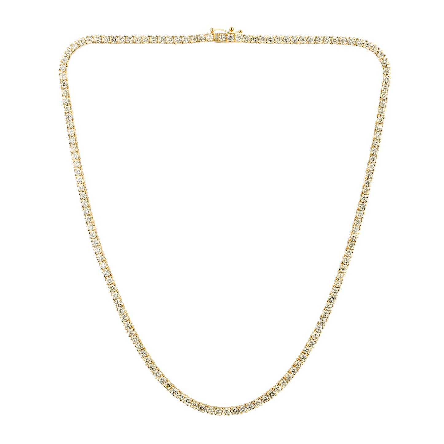 10 Karat Yellow Gold 8.63 Carat Diamonds Classic Chain-1429020-YG