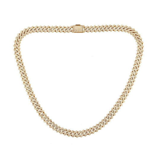 10 Karat Yellow Gold 19.74 Carat Diamonds (10mm 22in) Necklace-1429038-YG