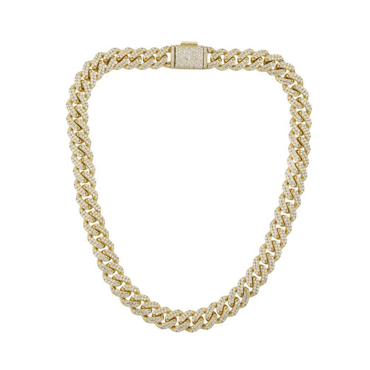 10 Karat Yellow Gold 31.73 Carat Diamonds (15.55mm 22 Inch) Classic Chain-1429047-YG