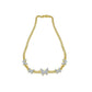 10 Karat Two-Tone (White and Yellow) Gold 9.50 Carat Diamonds Butterfly Necklace-1430004-WY