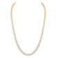 10 Karat Two-Tone (Yellow and White) Gold 10.62 Carat Diamonds Fashion Chain-1432072-YW