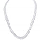 10 Karat White Gold 16.00 Carat Diamonds Cuban Link Chain-1432074-WG