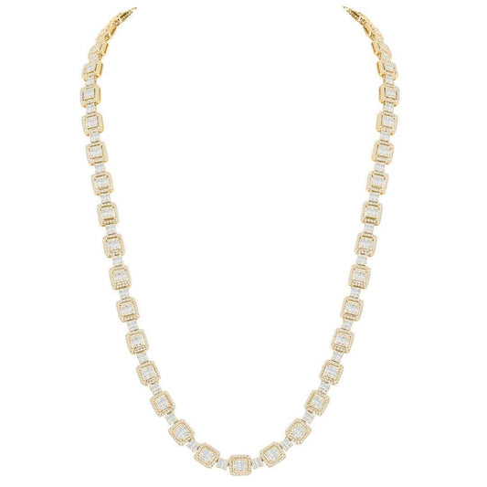 10 Karat Yellow Gold 11.00 Carat Diamonds Fashion Chain-1432075-YG