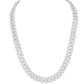 10 Karat White Gold 25.01 Carat Diamonds Cuban Link Chain-1432077-WG