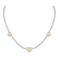 10 Karat Two-Tone (White and Yellow) Gold 3.15 Carat Diamonds Heart Necklace-1432101-WY