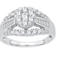 14K  1.00ct Diamond Bridal Ring