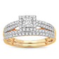 14K  1.00CT  DIAMOND  BRIDAL  RING